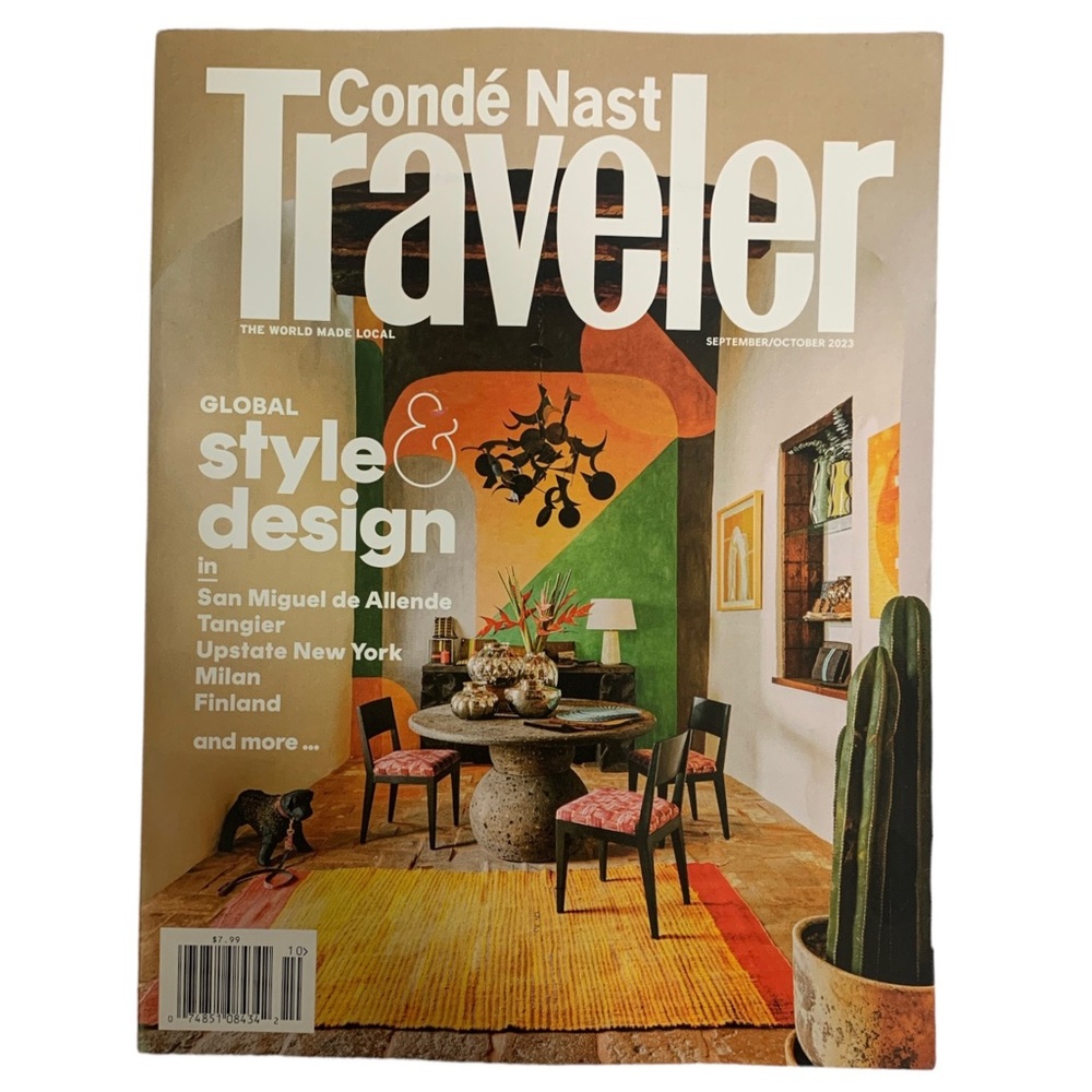 Conde Nast Traveler Magazine September October 2023 Global Style and Design